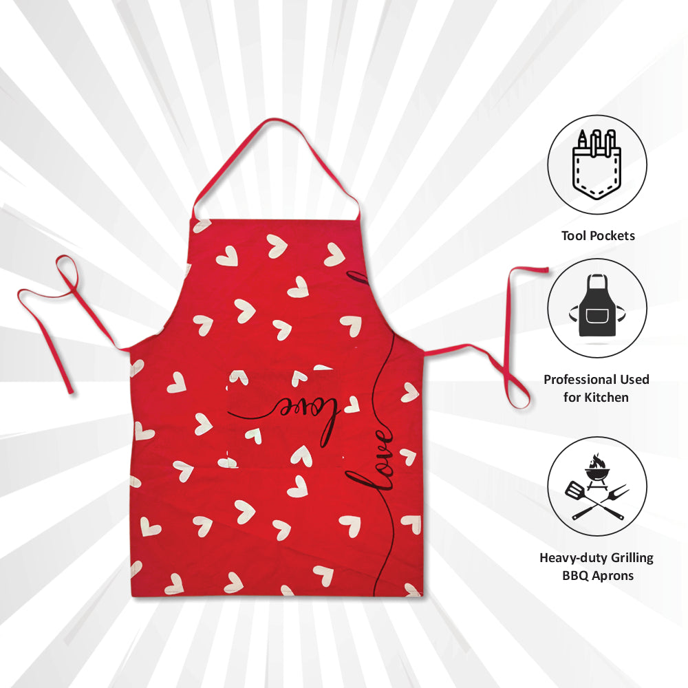 Kitchen Apron Sleeveless Women Kitchen Apron Fabric