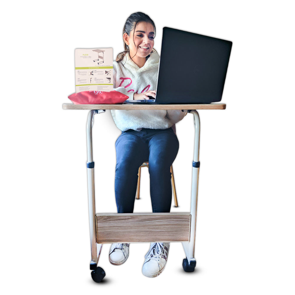 Relaxsit Flexi adjustable C-Table – Bed table, Laptop Trolley Table with Adjustable Height - Relaxsit