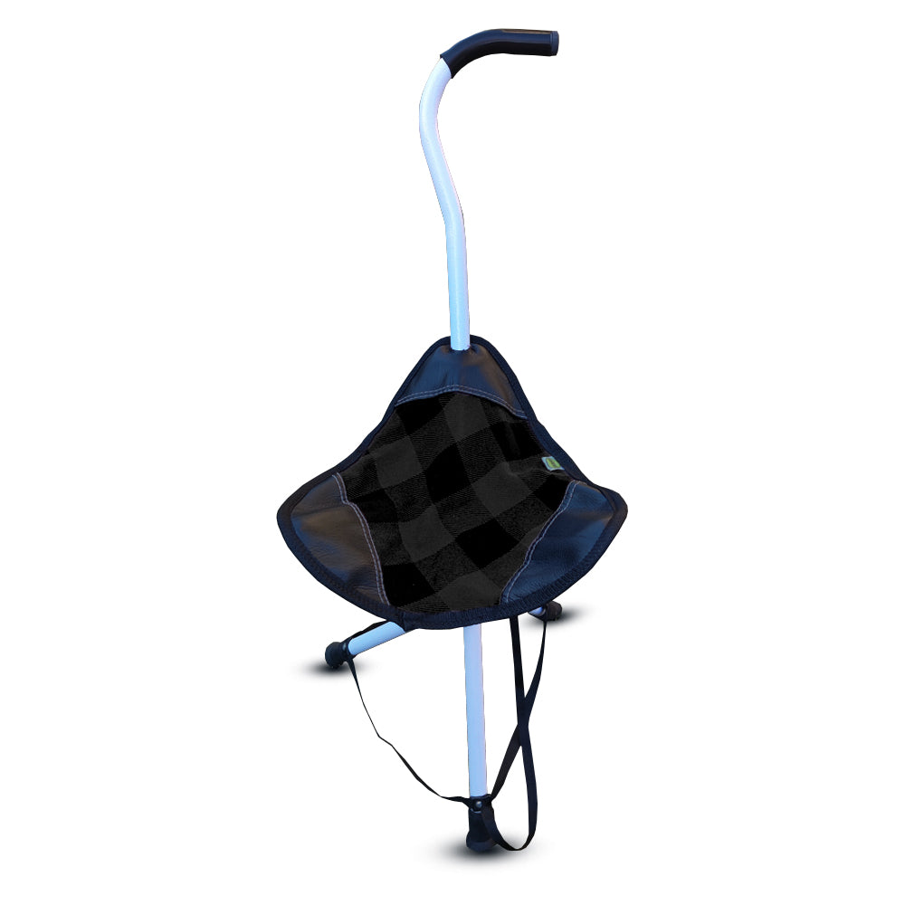 Relaxsit Momento Camping Walk Stool Black