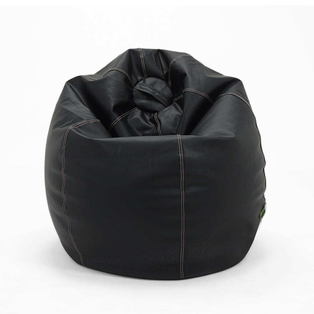 Relaxsit Puffy Leather Bean Bag – Dim. 110x80cm