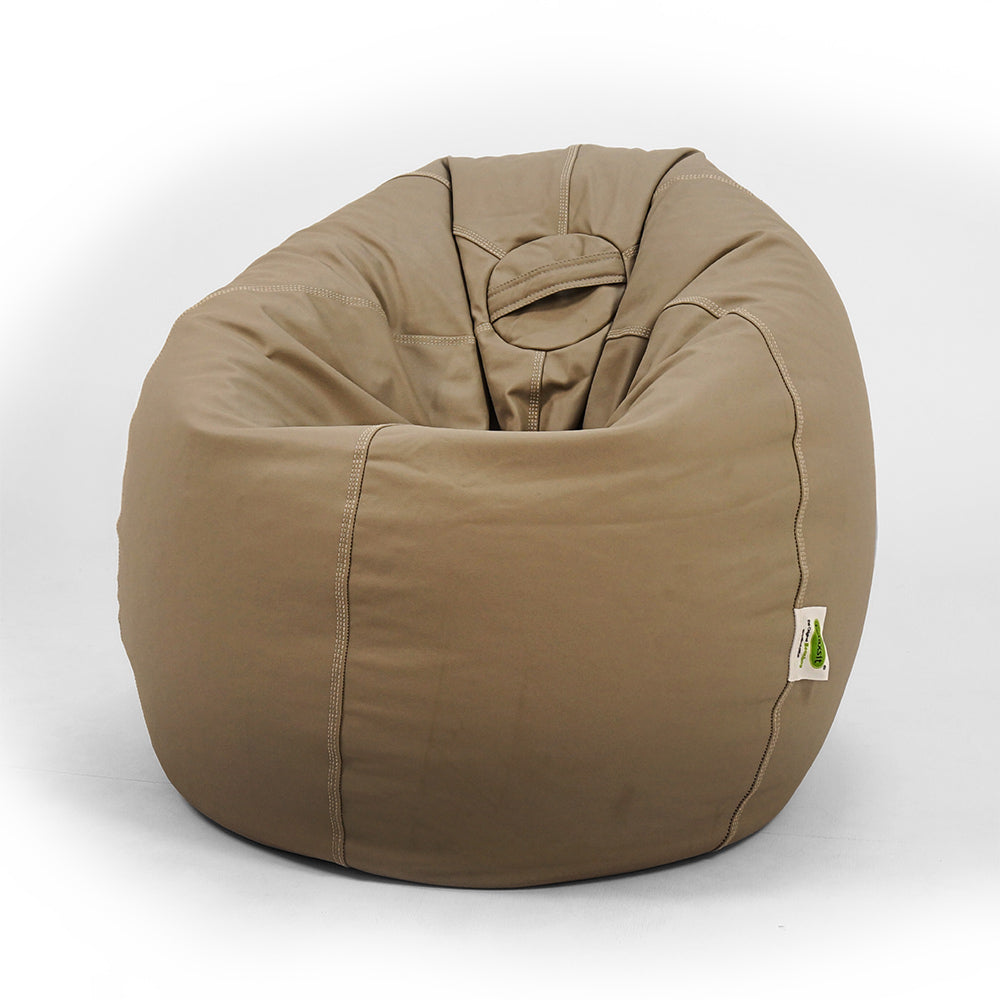 Relaxsit Puffy Leather Bean Bag – Dim. 110x80cm