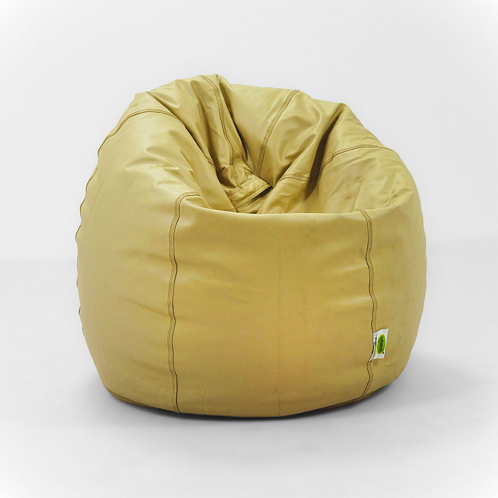 Relaxsit Puffy Leather Bean Bag – Dim. 110x80cm