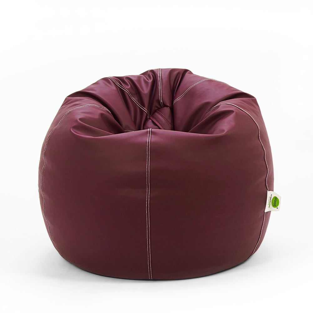 Relaxsit Puffy Leather Bean Bag – Dim. 110x80cm