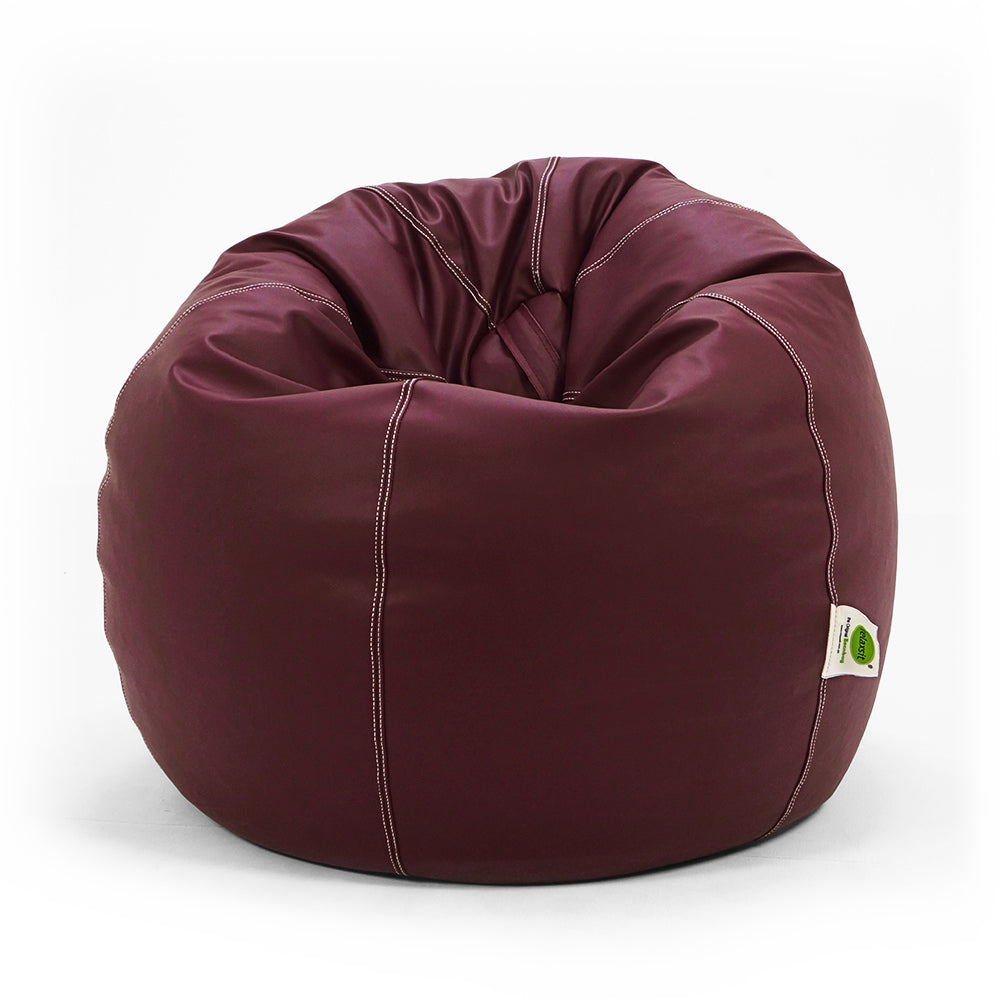 Relaxsit Puffy Leather Bean Bag – Dim. 110x80cm