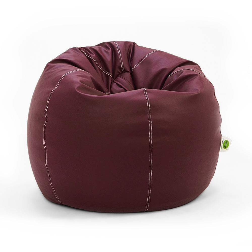 Relaxsit Puffy Leather Bean Bag – Dim. 110x80cm