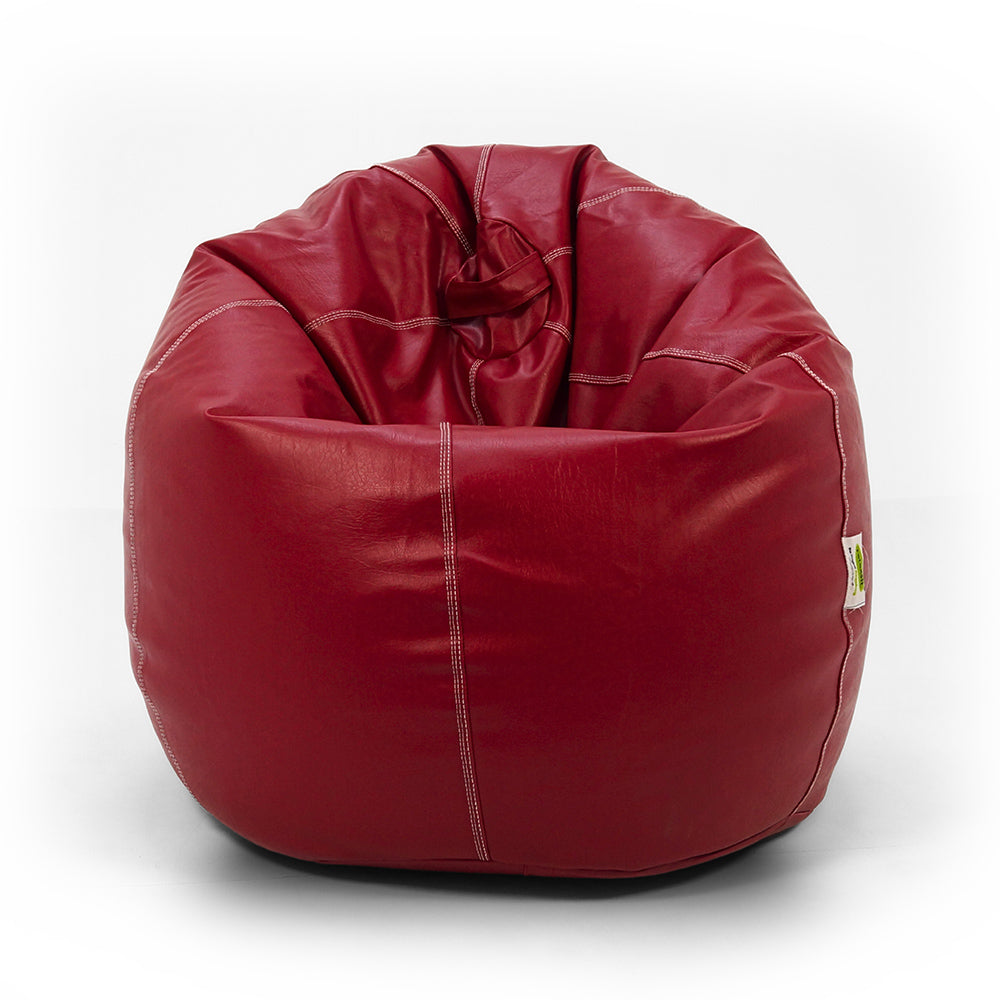 Relaxsit Puffy Leather Bean Bag – Dim. 110x80cm