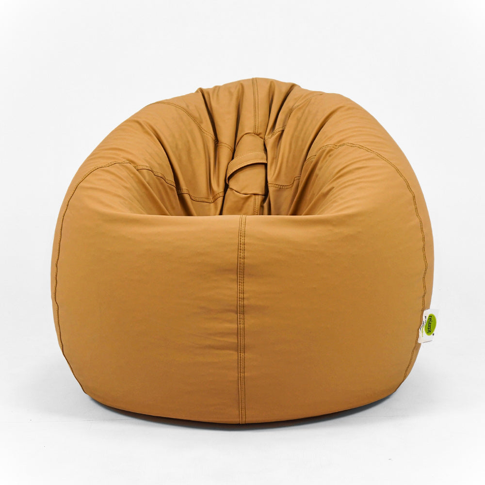 Relaxsit Puffy Leather Bean Bag – Dim. 110x80cm