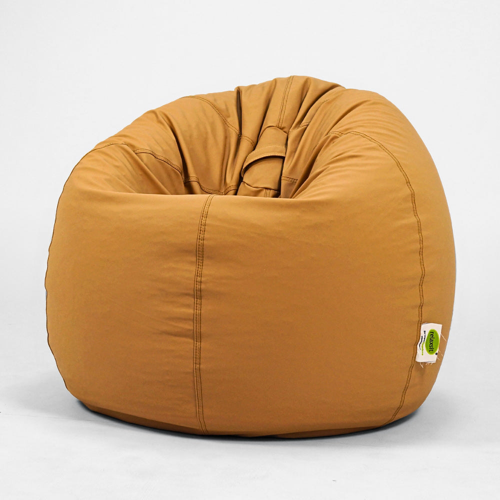 Relaxsit Puffy Leather Bean Bag – Dim. 110x80cm