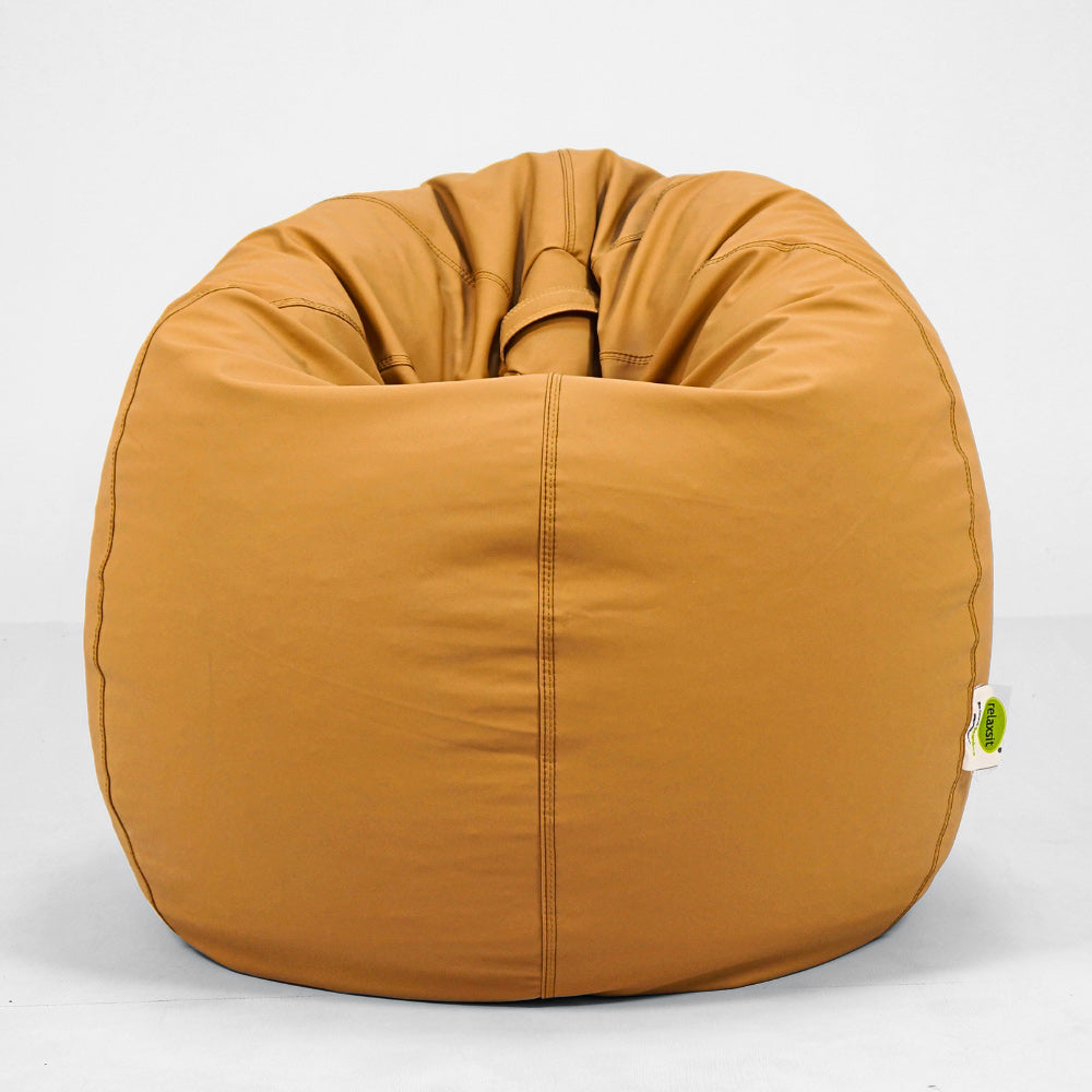 Relaxsit Puffy Leather Bean Bag – Dim. 110x80cm