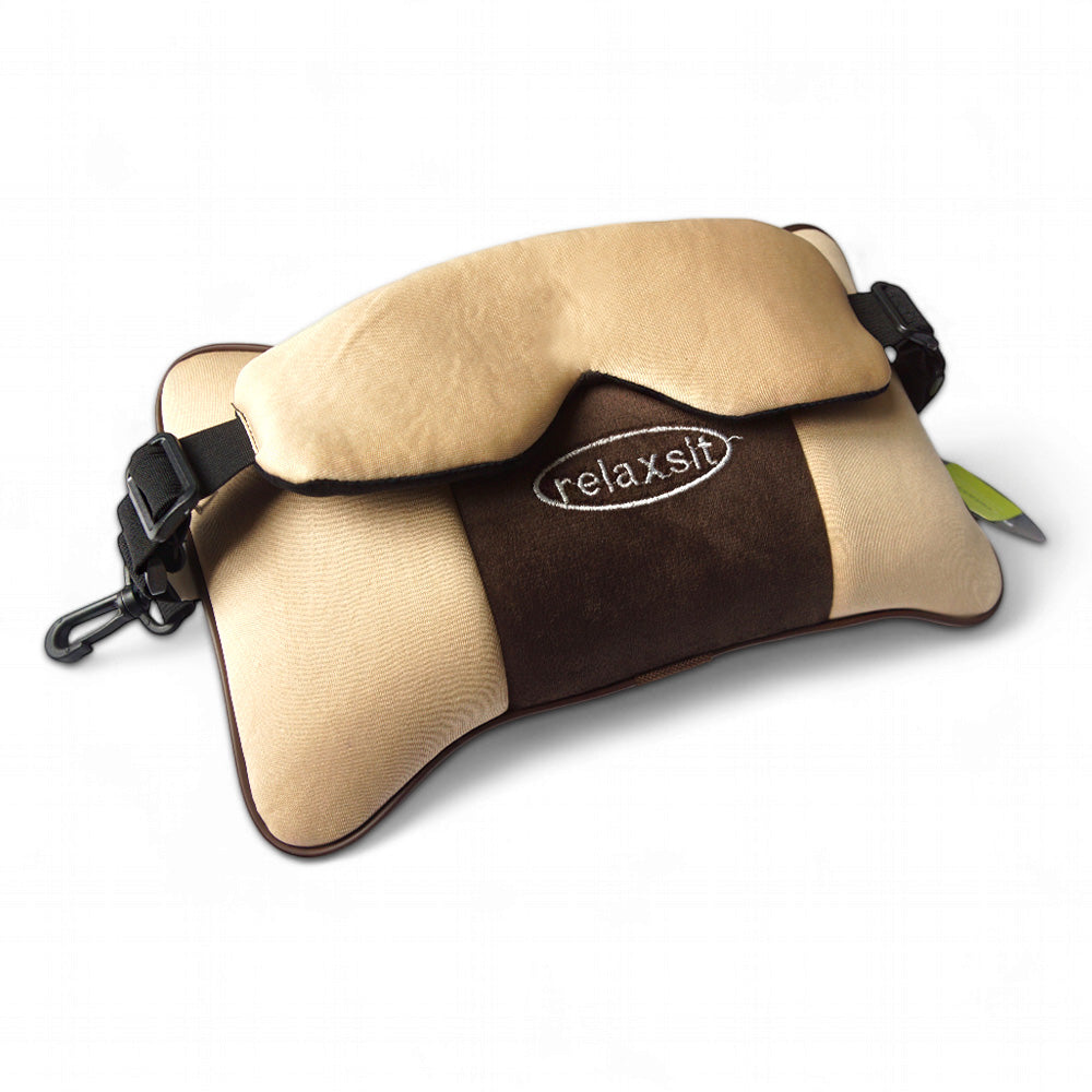  Travel Buddy Pro Neck Pillow with Car Pillow and Eye Mask 3 In 1