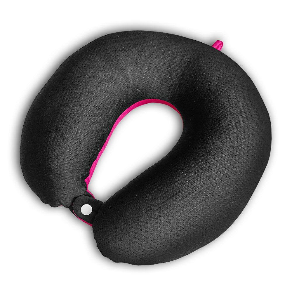 Relaxsit Microfiber Two tone color Neck Pillow – Extremely Soft and Comfortable Neck Cushion – Head and Chin Support Travel Neck Pillow - Relaxsit