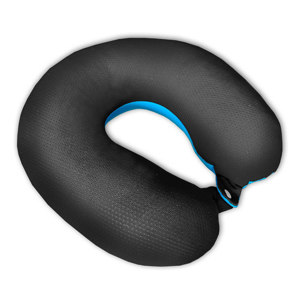 Relaxsit Microfiber Two tone color Neck Pillow – Extremely Soft and Comfortable Neck Cushion – Head and Chin Support Travel Neck Pillow - Relaxsit