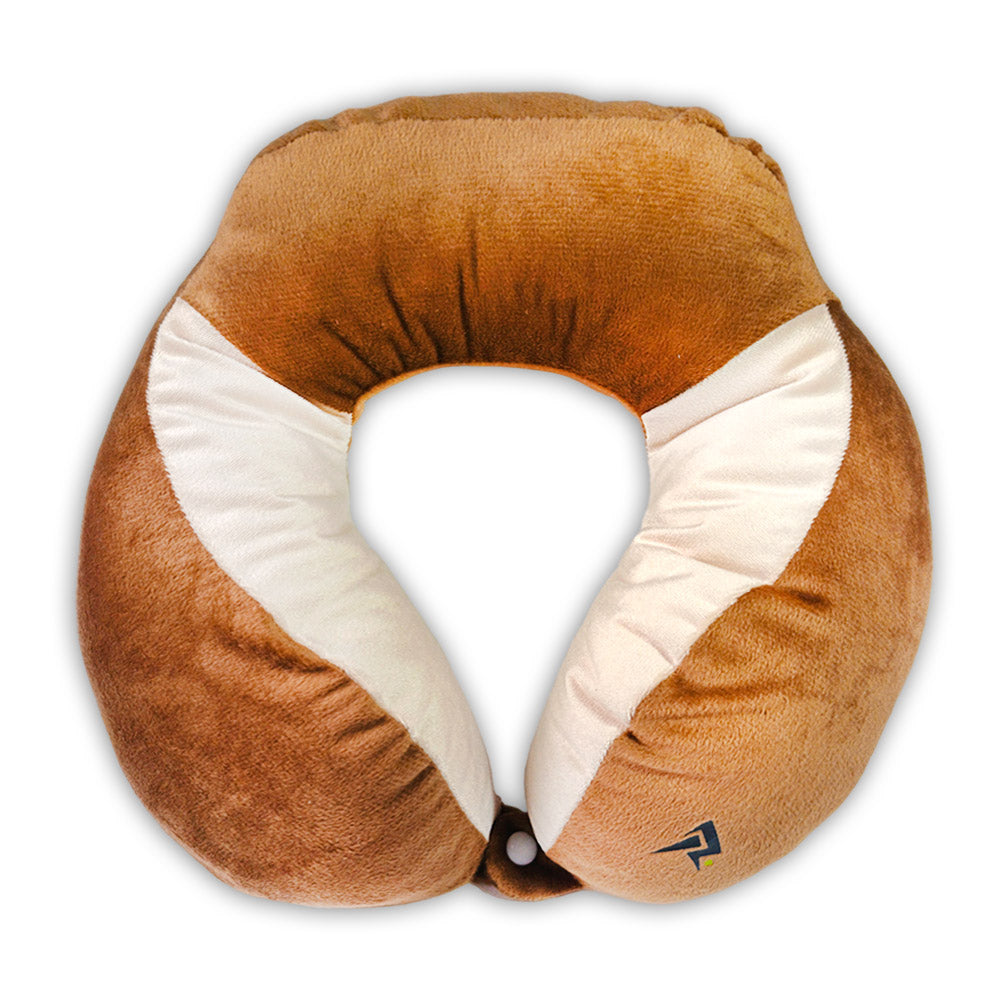 Relaxsit Velveto Neck Pillow – Extremely Soft and Comfortable Neck Cushion – Head and Chin Support Travel Neck Pillow 