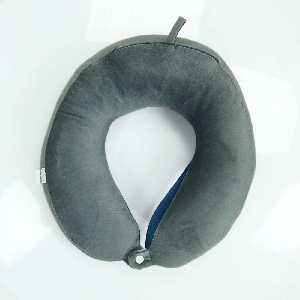 Relaxsit Velveto Neck Pillow – Extremely Soft and Comfortable Neck Cushion – Head and Chin Support Travel Neck Pillow