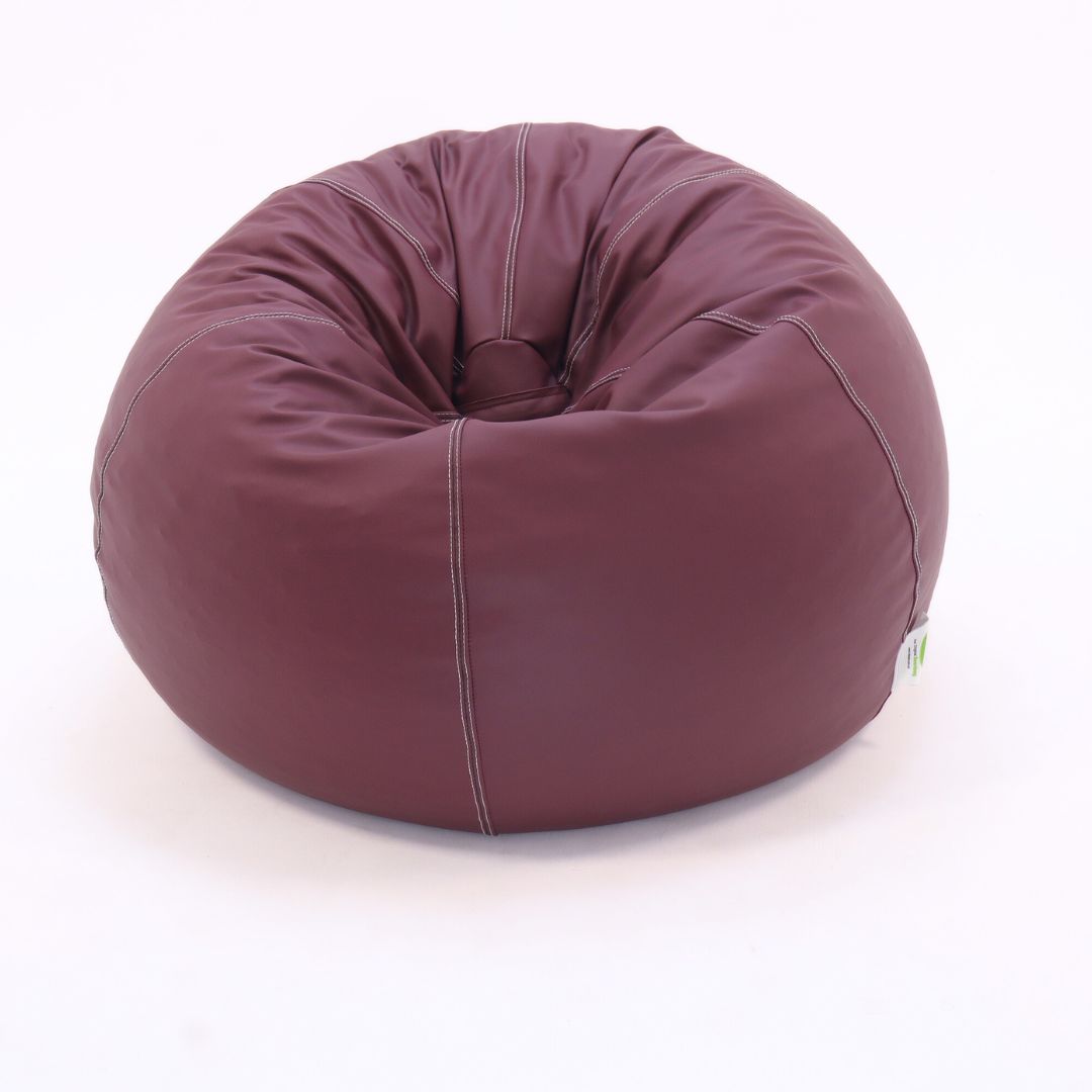 Relaxsit Puffy Leather Bean Bag – Dim. 110x80cm