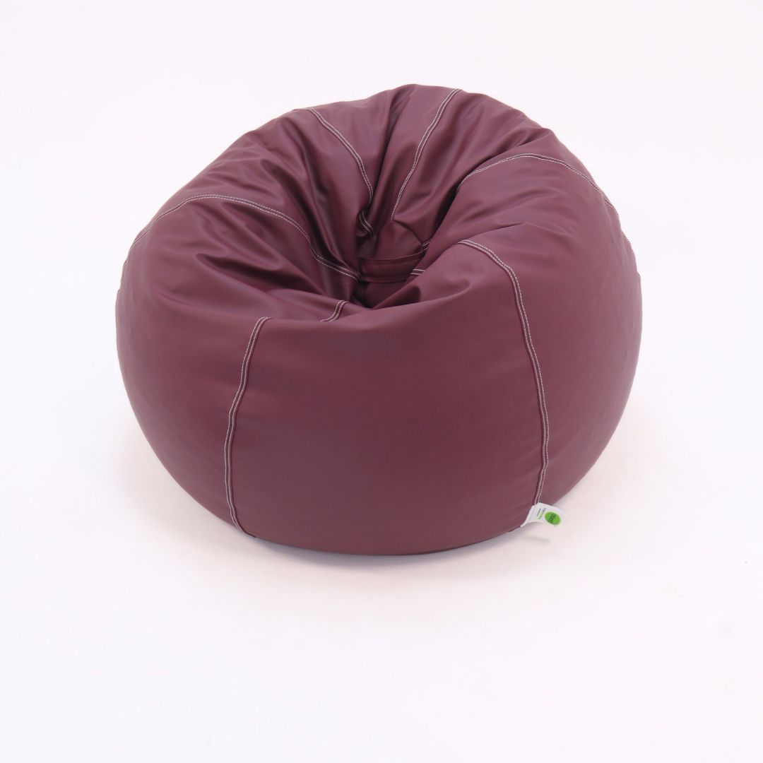 Relaxsit Puffy Leather Bean Bag – Dim. 110x80cm