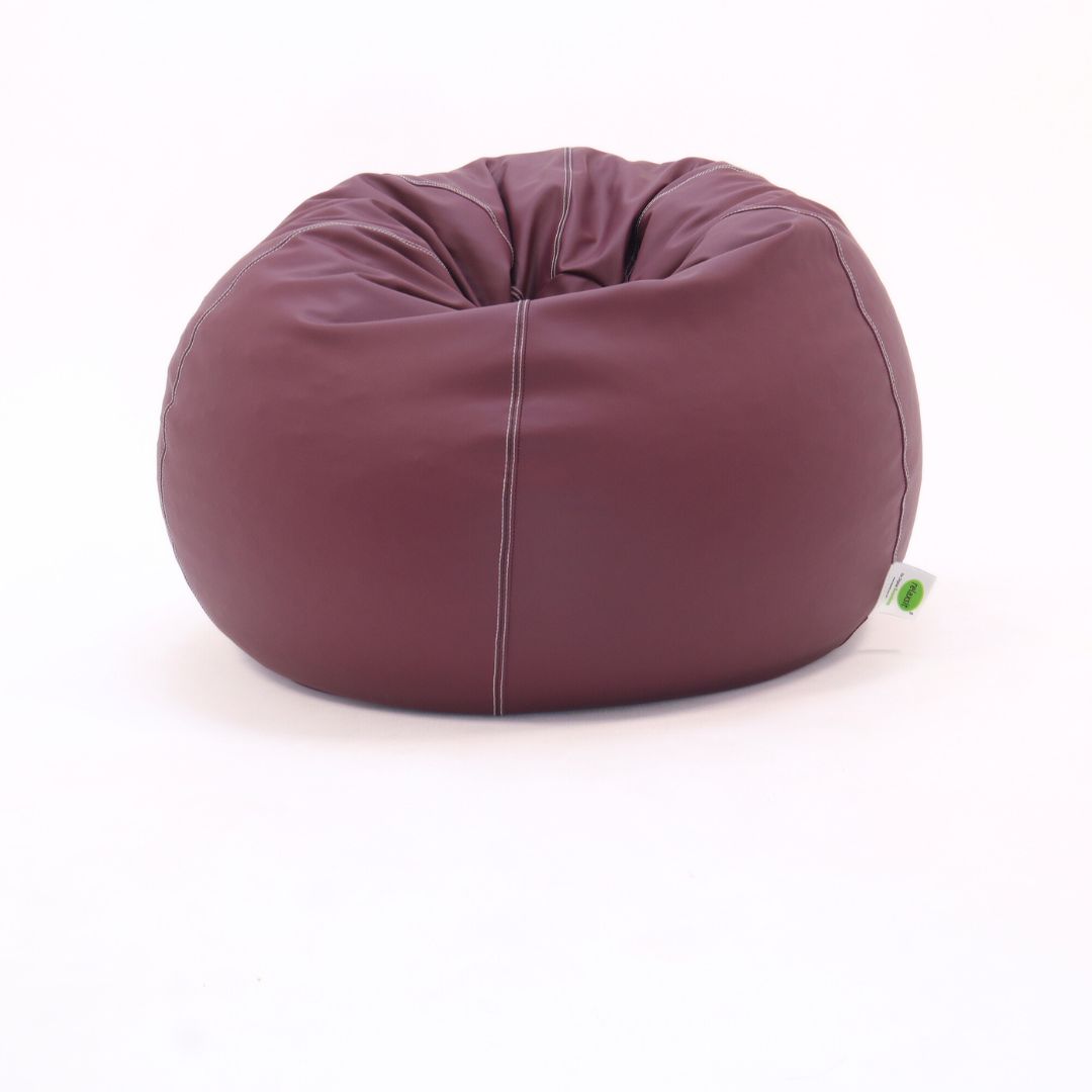 Relaxsit Puffy Leather Bean Bag – Dim. 110x80cm