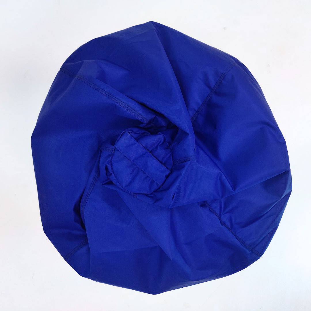 Puffy Plain Fabric Bean Bag