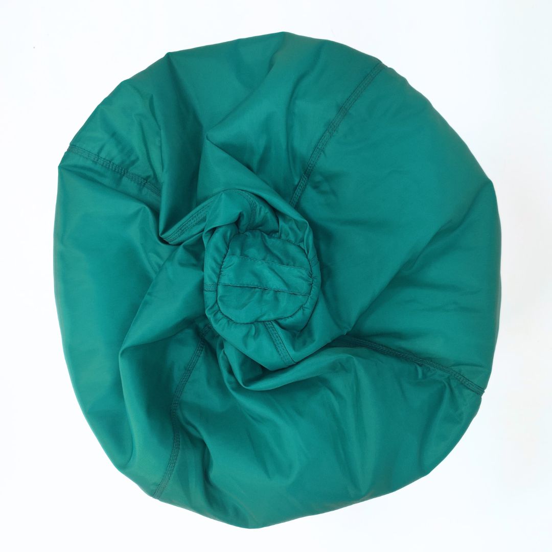 Puffy Plain Fabric Bean Bag