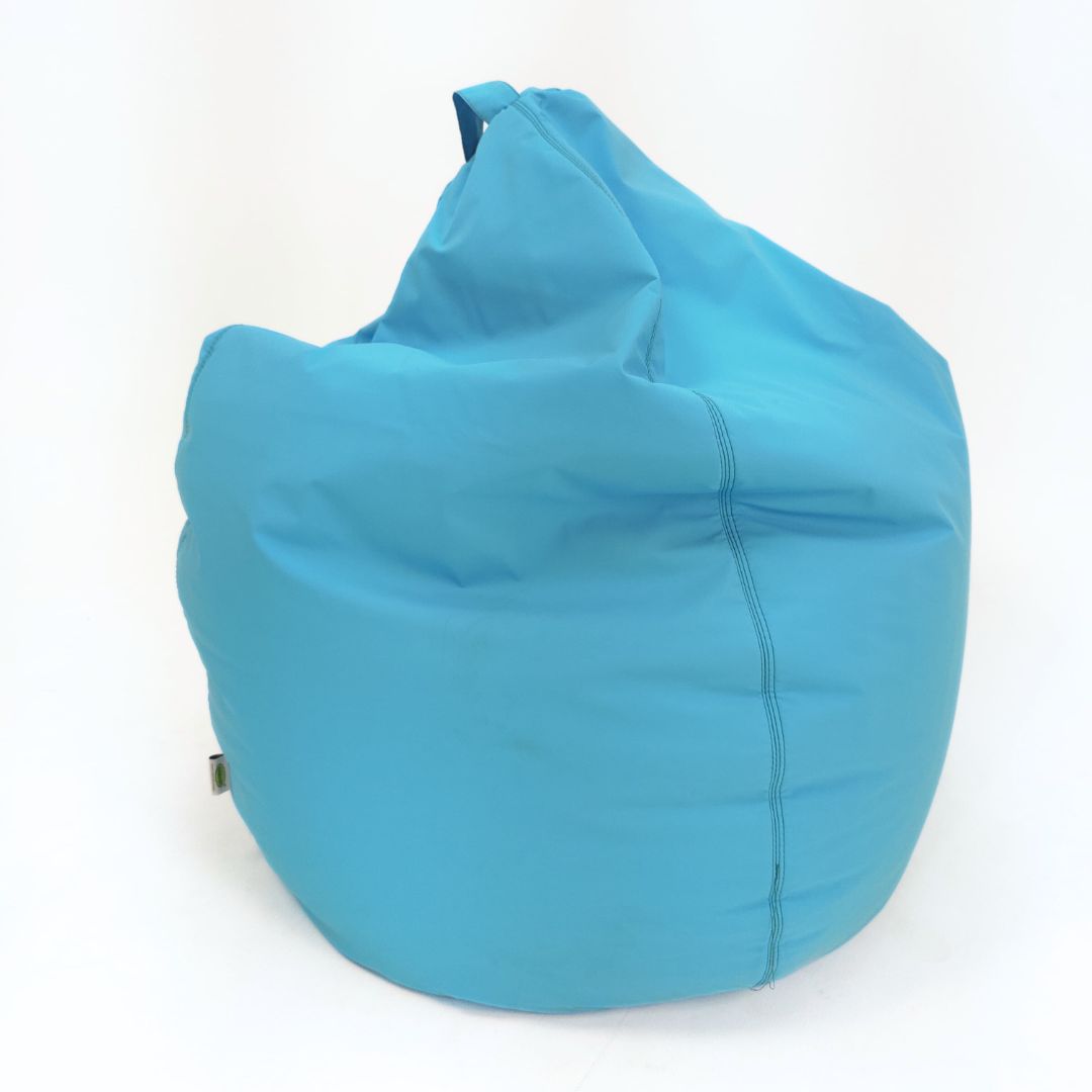 Puffy Plain Fabric Bean Bag